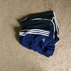 Athletic running shorts